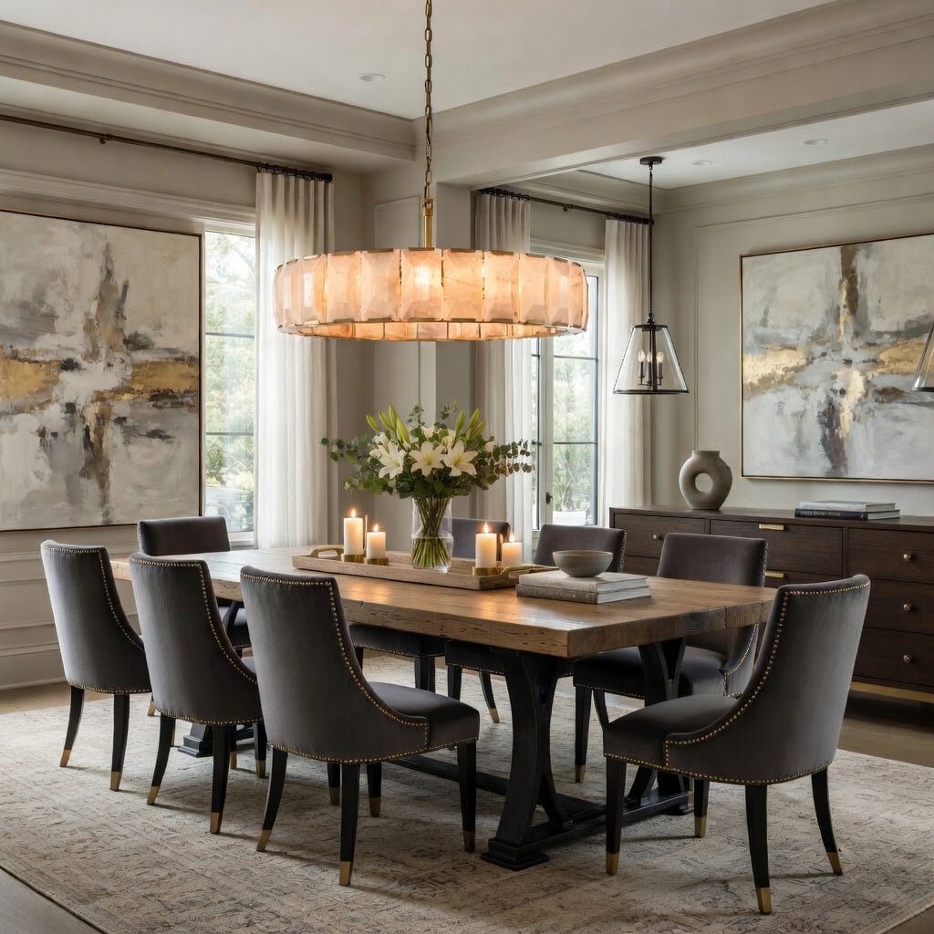 buyBrookhill Modern Calcite Chandelier - Morsale