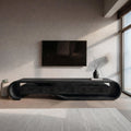 Contemporary Sculptural TV Stand For Living Room