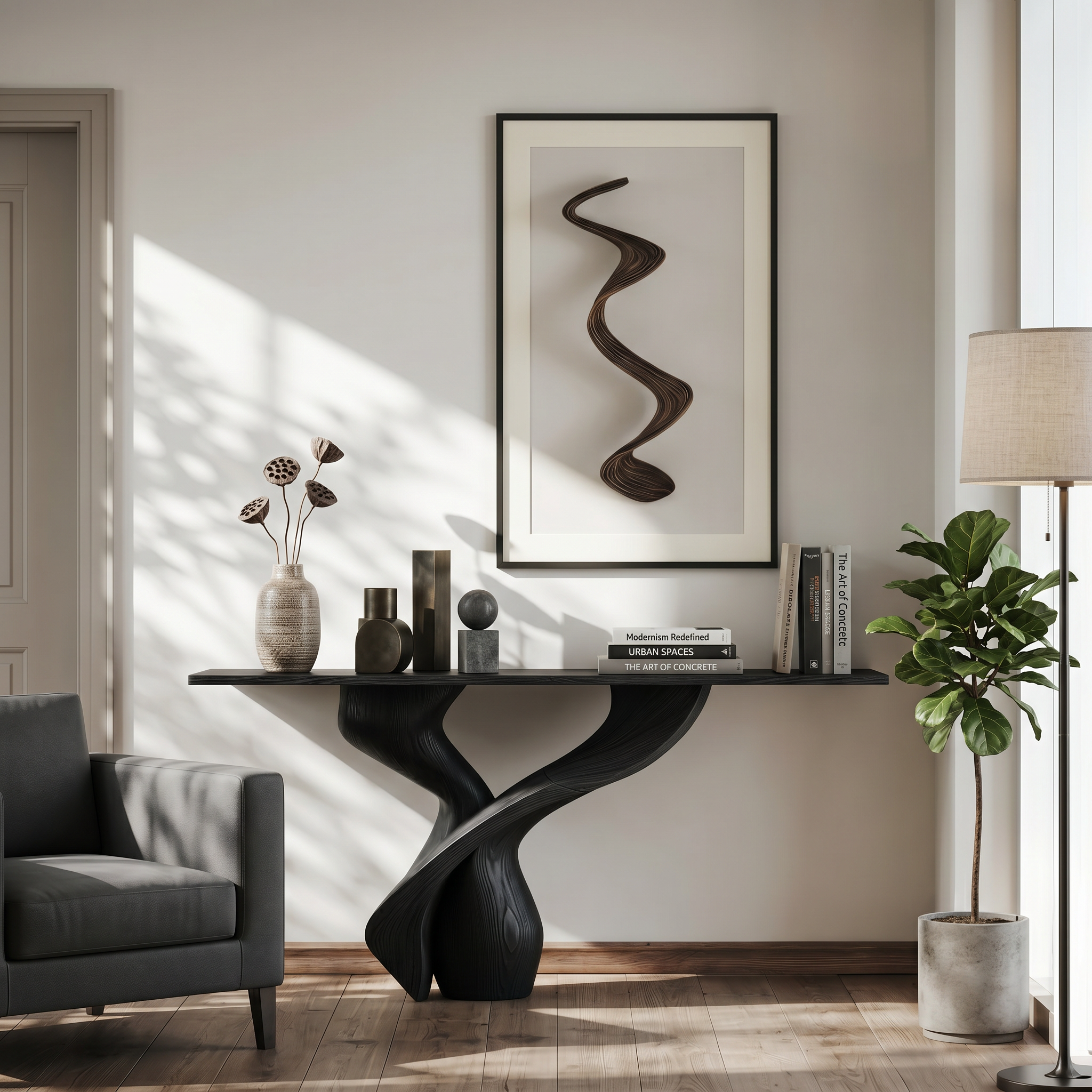 Rustic Console Table Inspiration Entryway Design