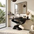 Handcrafted Solid Vanity For Unique Bathroom Design