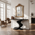 Handcrafted Wood Console Table Furniture Decor