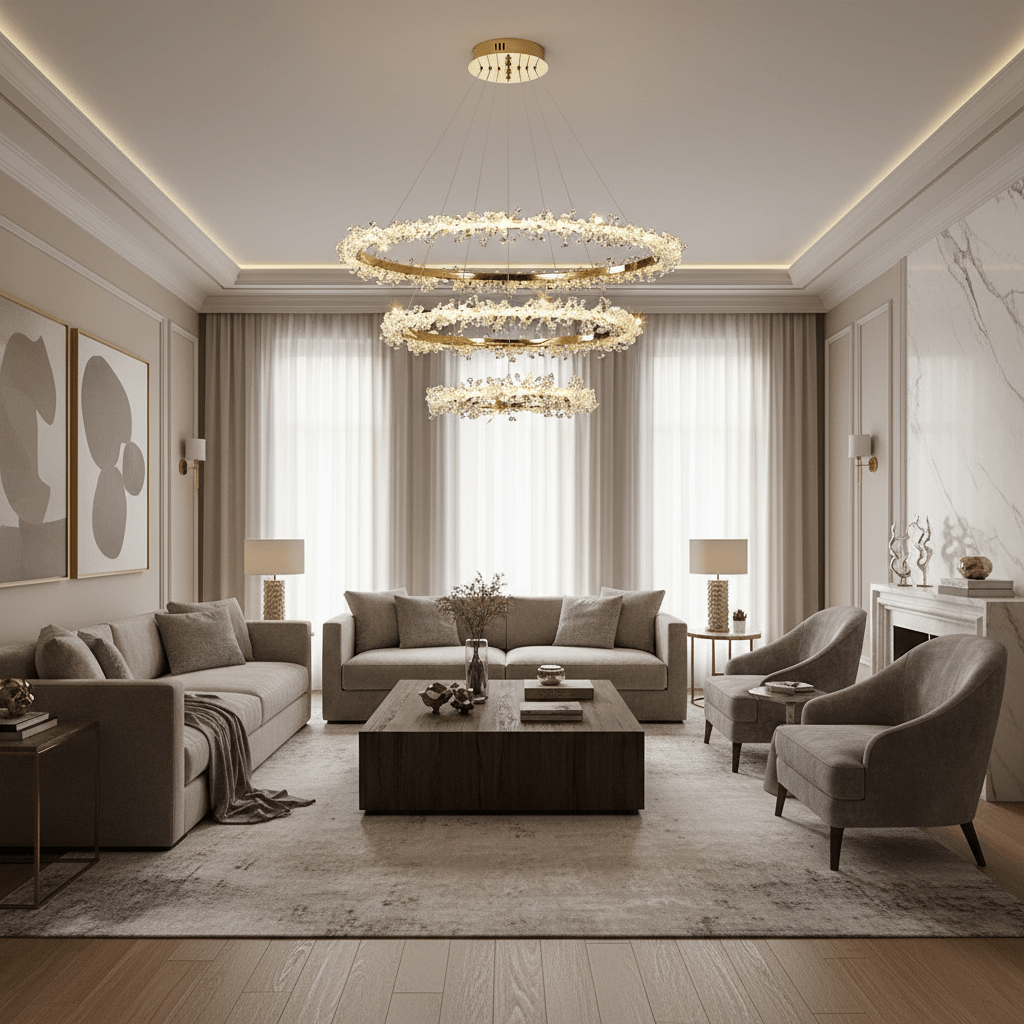 buyCapri 3-Tier Modern Chandelier - Morsale
