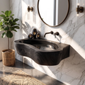 Handcrafted Live Edge Wood Vanity Sink For Natural Bathroom Decor