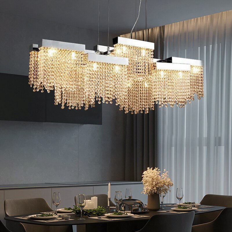 buyBarton Crystal Dining Room Chandelier - Morsale