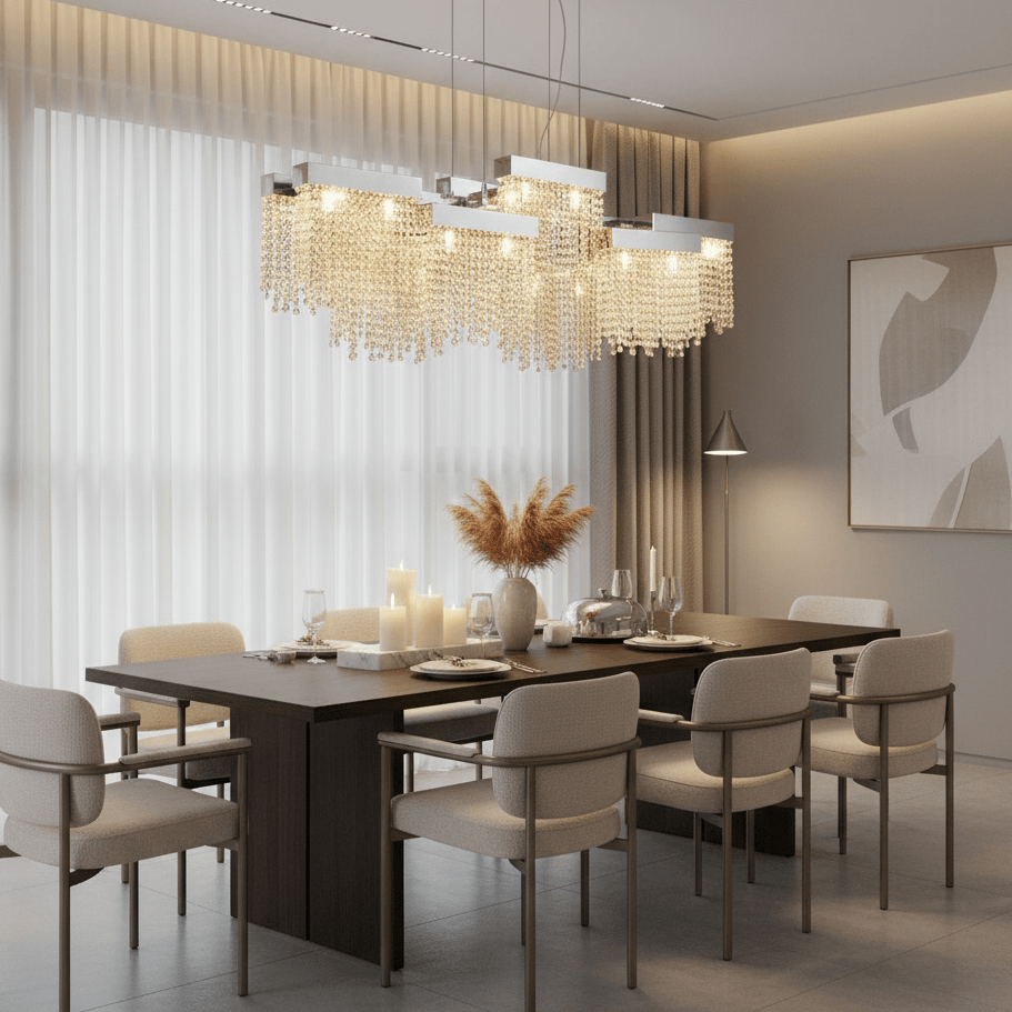 buyBarton Crystal Dining Room Chandelier - Morsale