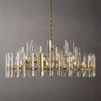 Monclair Radiant Crystal Round Chandelier 48"