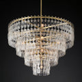 Marignan Modern Crystal Tiered Round Chandelier 48"
