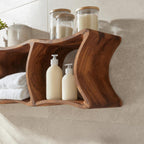 Modern Wall Mounted Shelf For Bathroom Space
