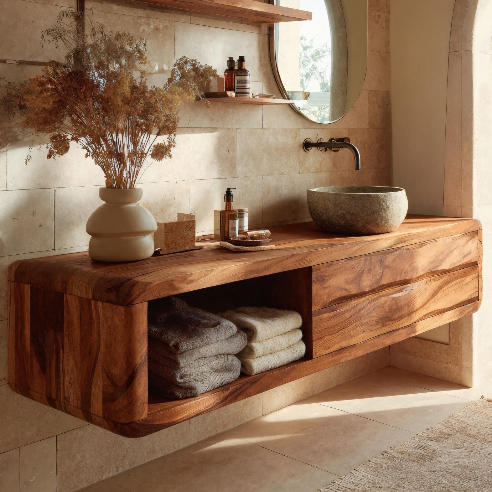 Contemporary Bathroom Vanity For Bathroom Space