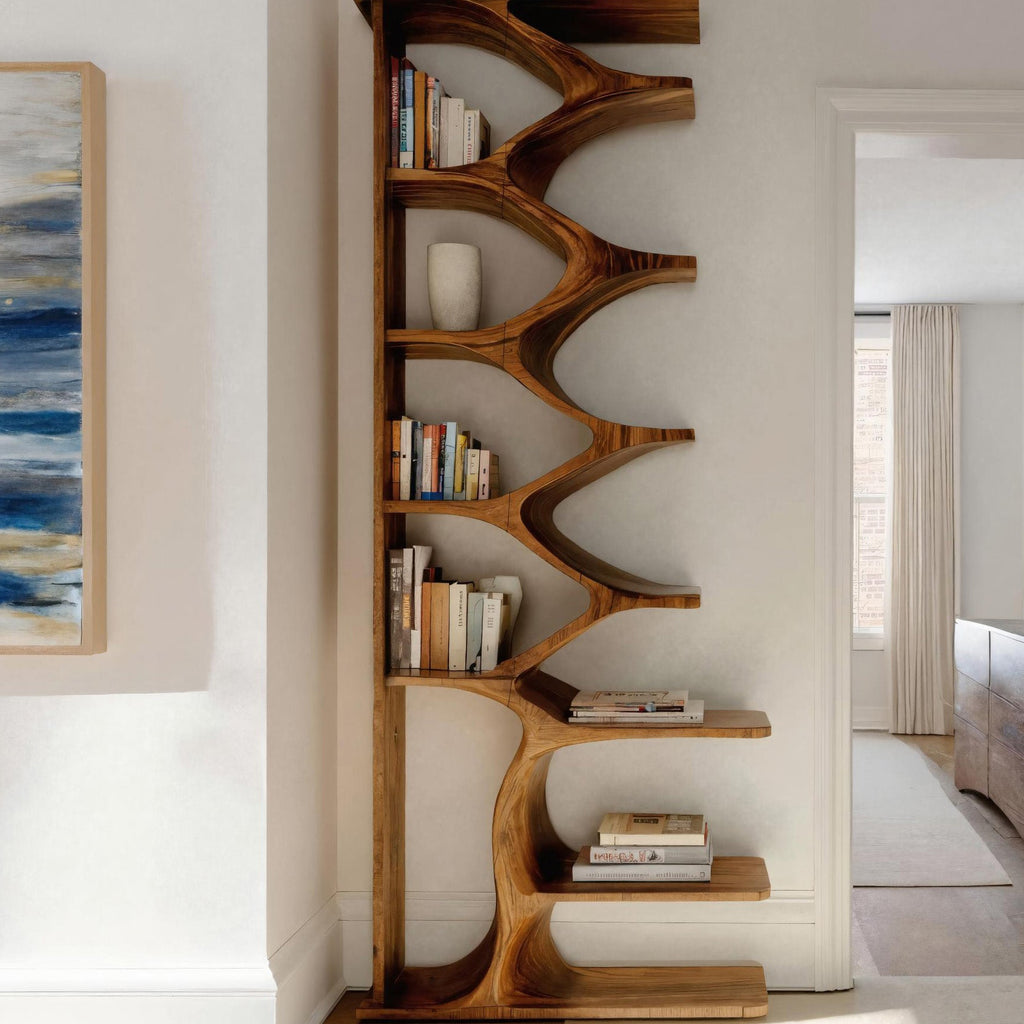 Modern Freestanding Bookshelf For Living Room