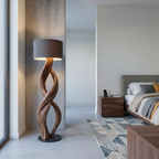 Artistic Twisted Floor Lamp For Living Room
