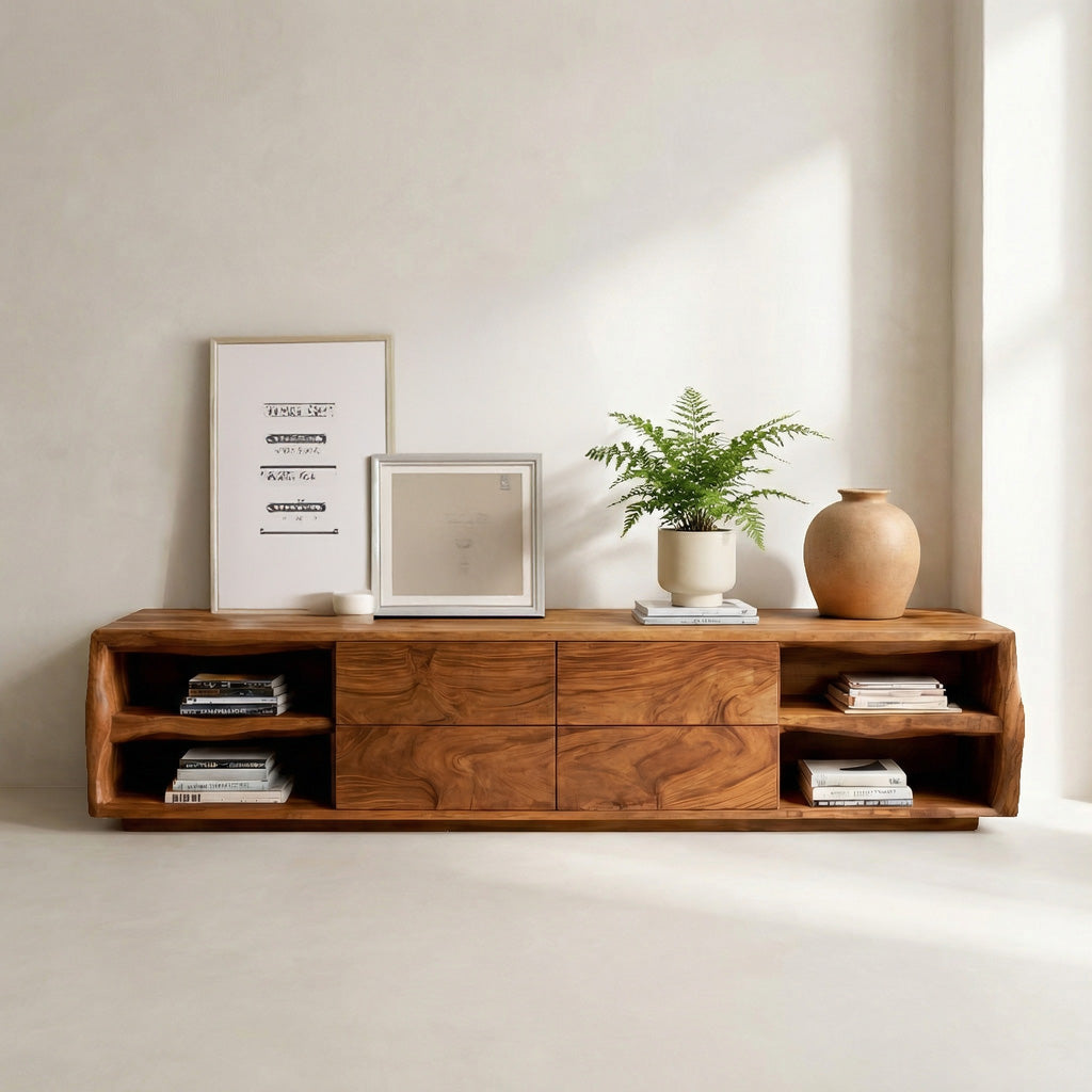 Modern Organic Sideboard Console Storage For Living Room