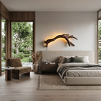 Modern Organic Branch LED Wall Lamp For Bedroom