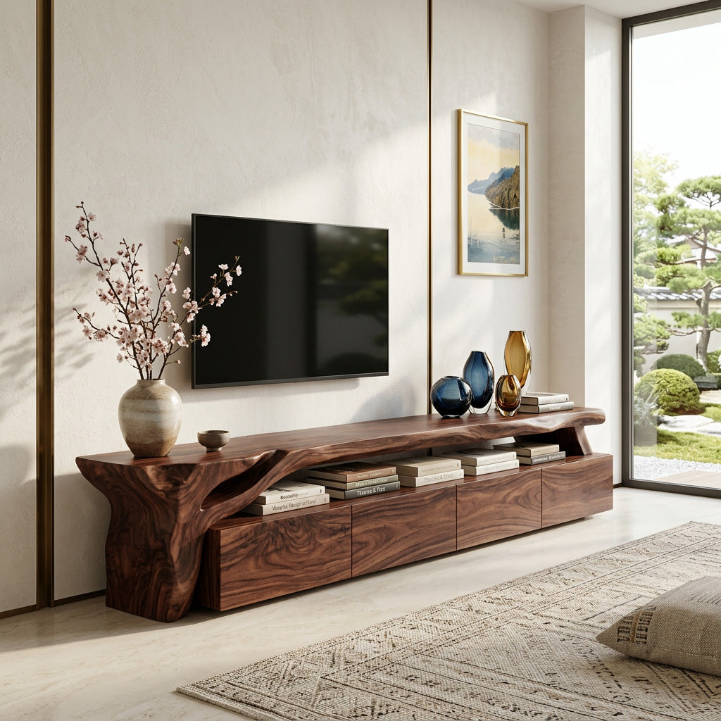 Modern TV Stand With Storage For Living Room