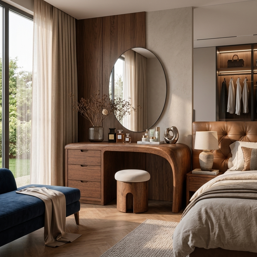 Modern Vanity Table For Bedroom Makeup