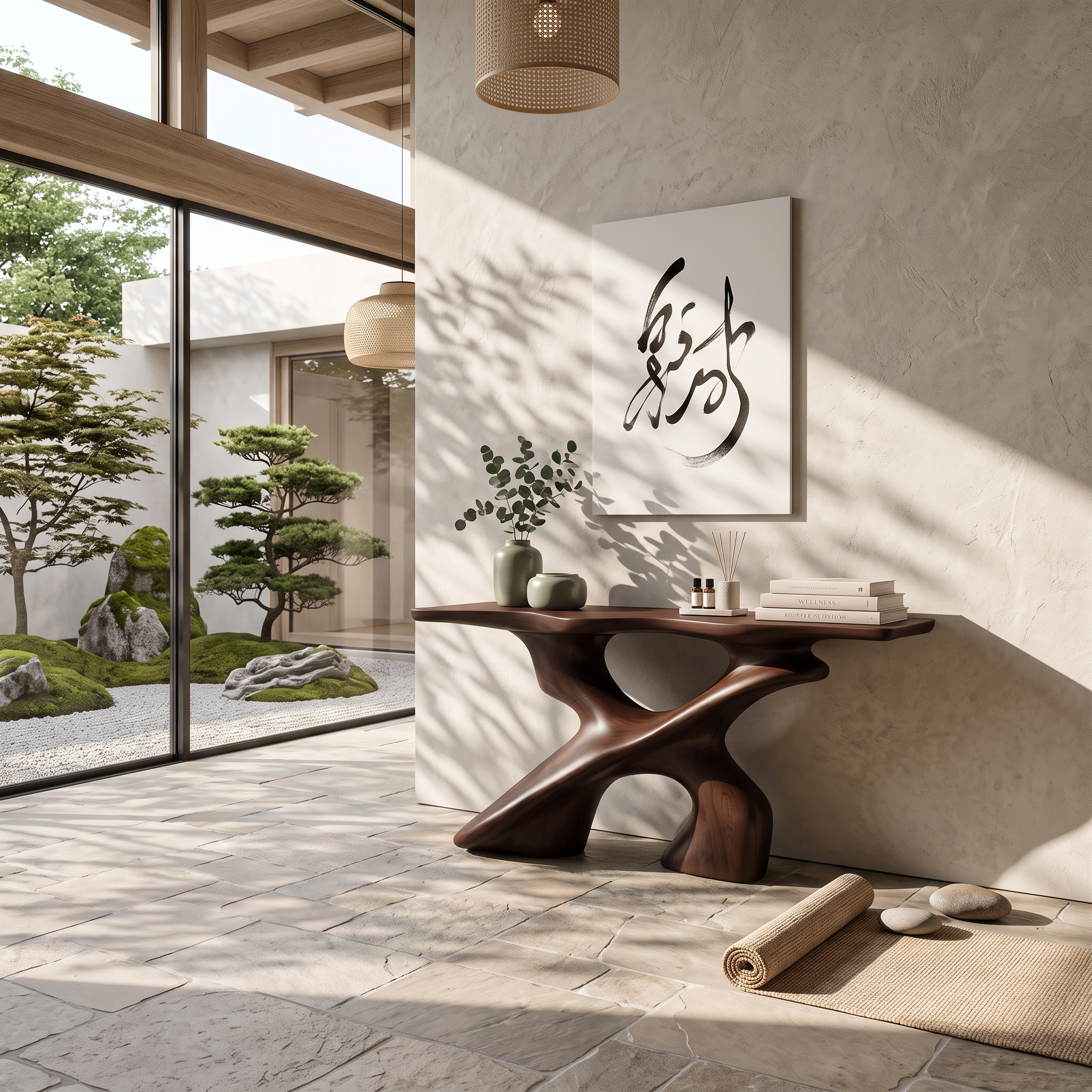 Handcrafted Console Table Furniture Decor