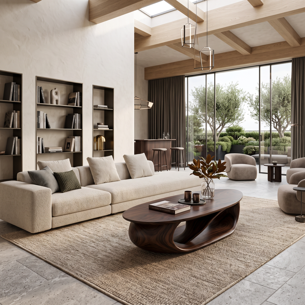 Rustic Coffee Table For Handmade Furniture Decor