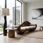 Artistic Sofa With Organic Design For Living Room