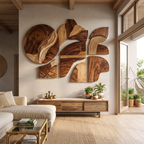 Farmhouse Wooden Wall Art Sculpture For Home Decor