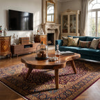 Farmhouse Solid Wood Coffee Table For Living Roomdecor And Home Style