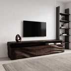 Modern TV Console With Shelf And Drawers For Living Room