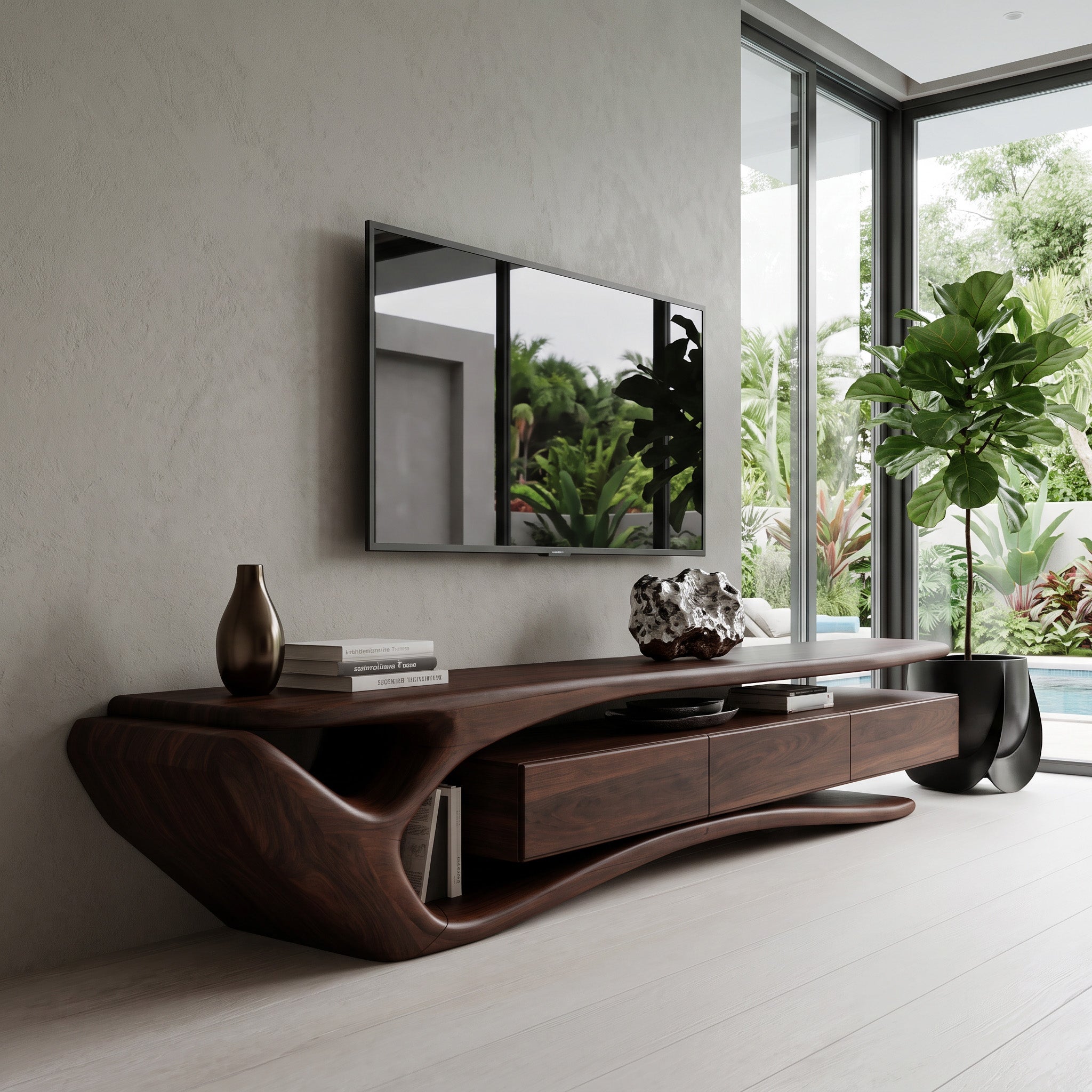 Contemporary TV Stand For Living Room