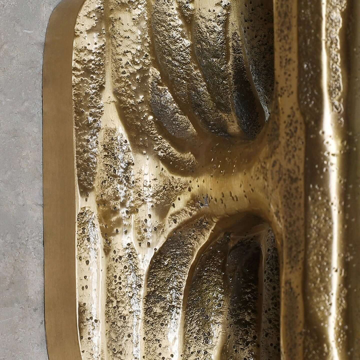 Valen marble wall sconce side profile