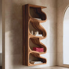 Organic Wall Bathroom Storage For Modern Bathroom Interior
