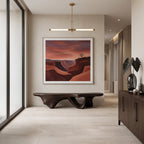Modern Sculptural Bench With Flowing Design For Living Room