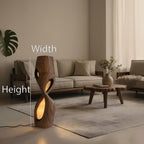 Modern Sculptural Floor Lamp For Living Room Or Bedroom