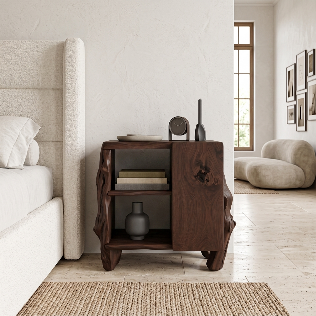 Rustic Side Cabinet For Bedroom Furniture Solutions