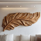 Organic Feather Wall Art Nature Inspired For Home Decor