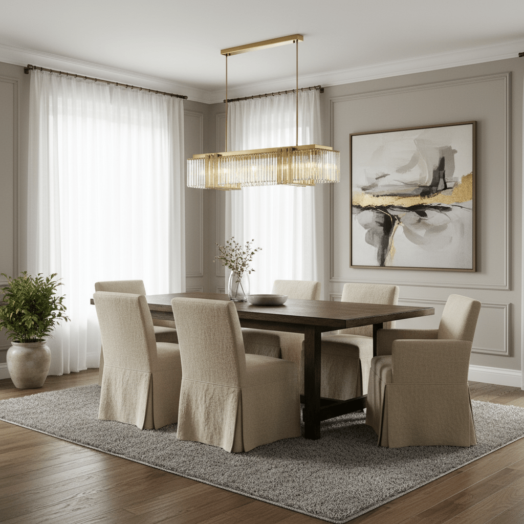 buyGerano Modern Crystal Dining Room Chandelier - Morsale
