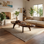 Mid Century Modern Live Edge Coffee Table For Living Room Look