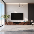 Rustic Handcrafted TV Cabinet For Home Decor