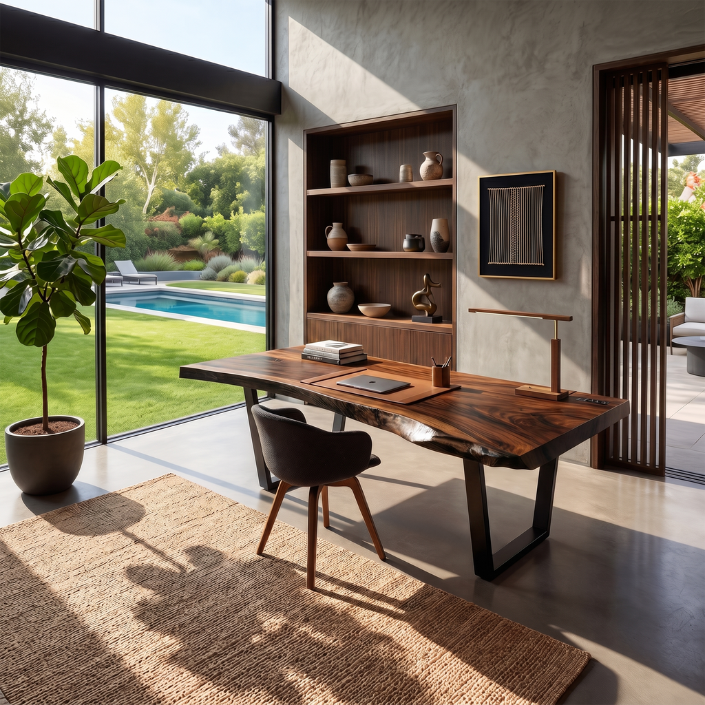 Modern Solid Wood Desk For Bedroom Furniture
