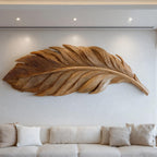 Modern Feather Wall Art For Living Room Decor
