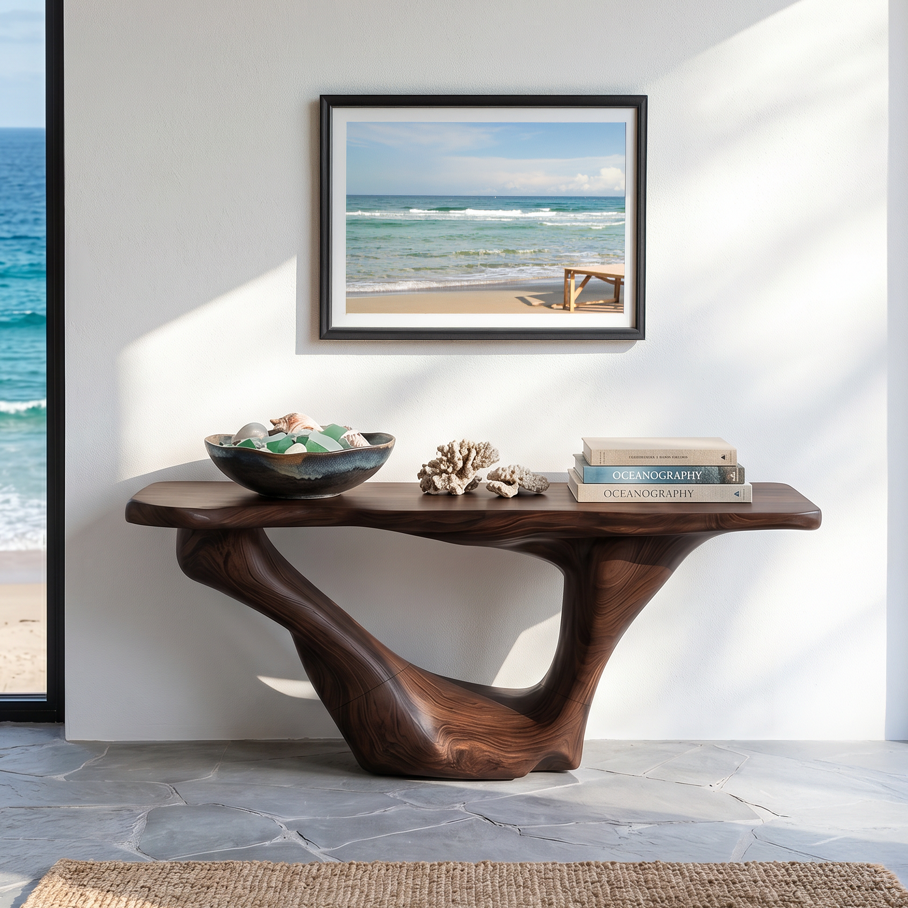 Mid Century Accent Table For Living Room
