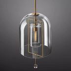 Fulcrum Blown Glass Pendant Light