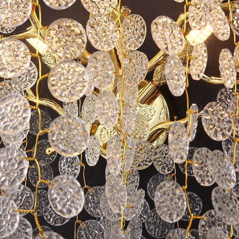 buyAlbero Frost Glass Wall Sconce - Morsale