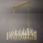 Monclair Radiant Crystal Linear Chandelier 72"