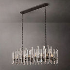 Monclair Radiant Crystal Linear Chandelier 54"