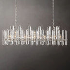 Monclair Radiant Crystal Linear Chandelier 54"