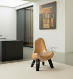 Modern Sculptural Accent Chair For Living Room Or Nursery