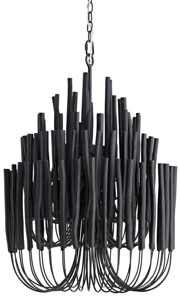 5/6 - Light Modern Branch Modeling Chandelier in White or Black for Stylish Interiors - 5 Lights / D21"*H29"WhiteWarm Lightcasivra