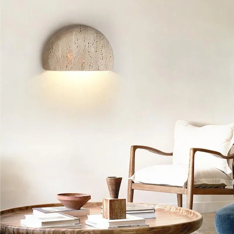 buyLina Travertine Wall Light - Morsale