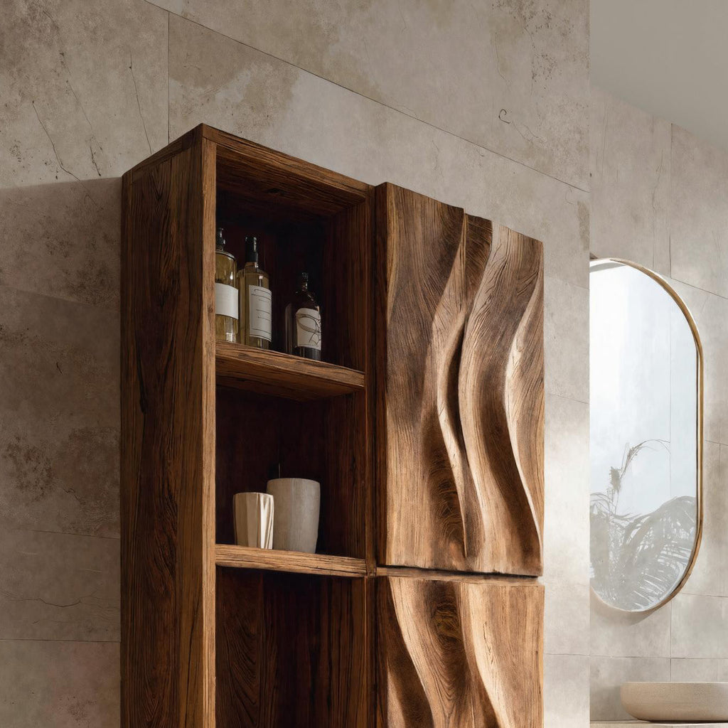 Contemporary Wall-Mounted Bathroom Cabinet For Bathroom