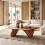 Handcrafted Low Table For Sophisticated Interiors