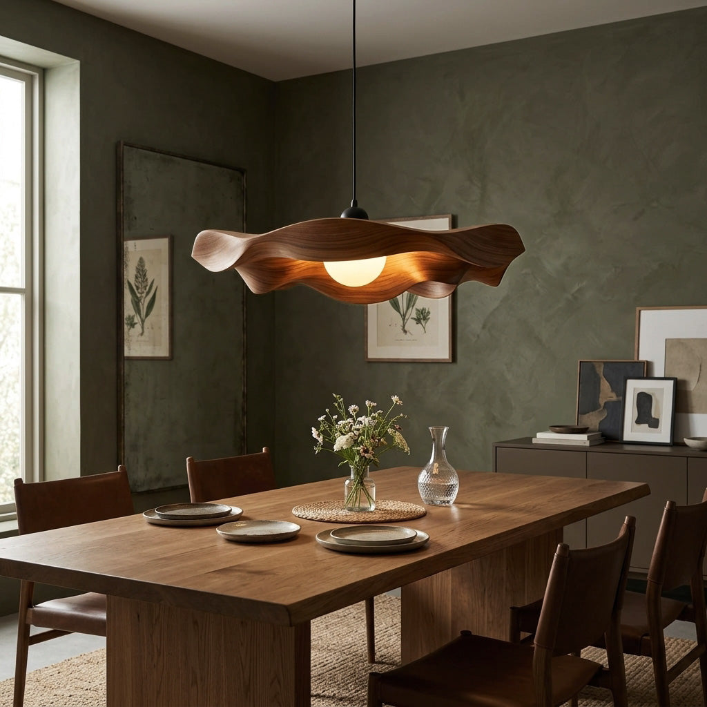 Modern Sculptural Pendant Light For Living Room