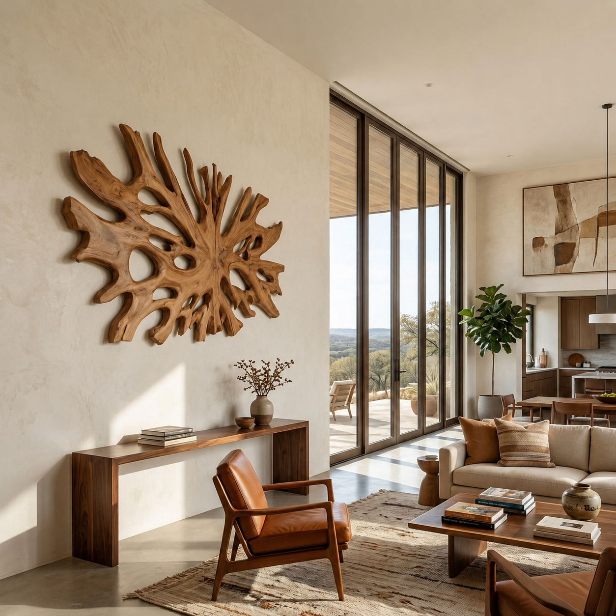 Large Organic Wall Art For Living Room